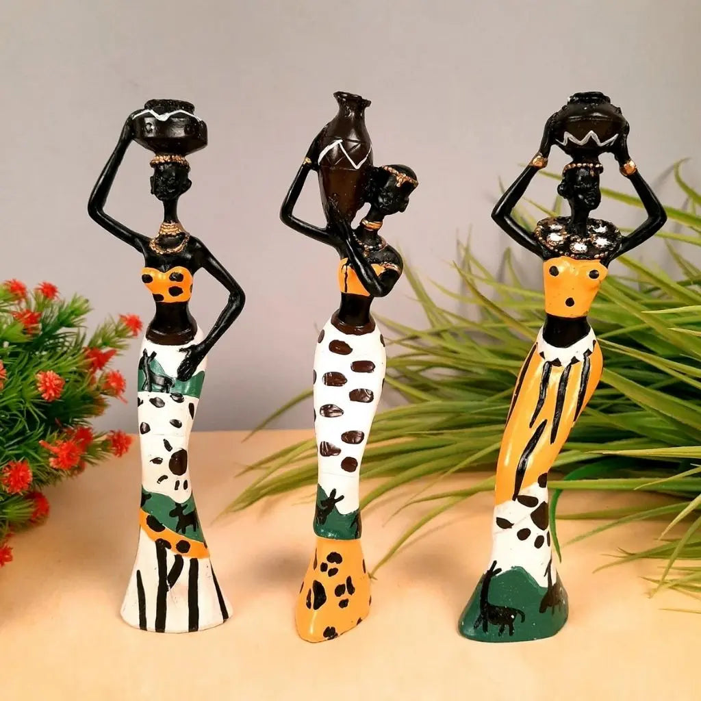 Amara-set med afrikanska figurer