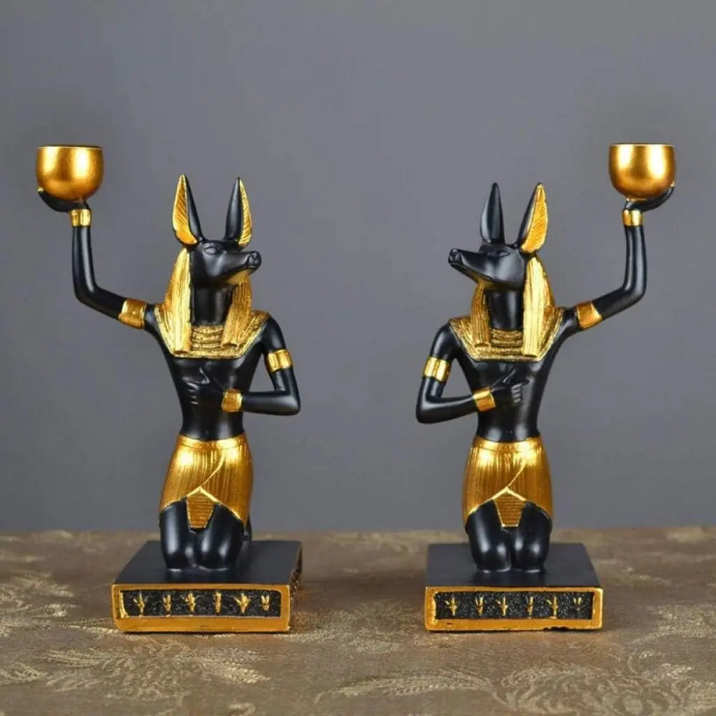 Anubis ljusstake-set